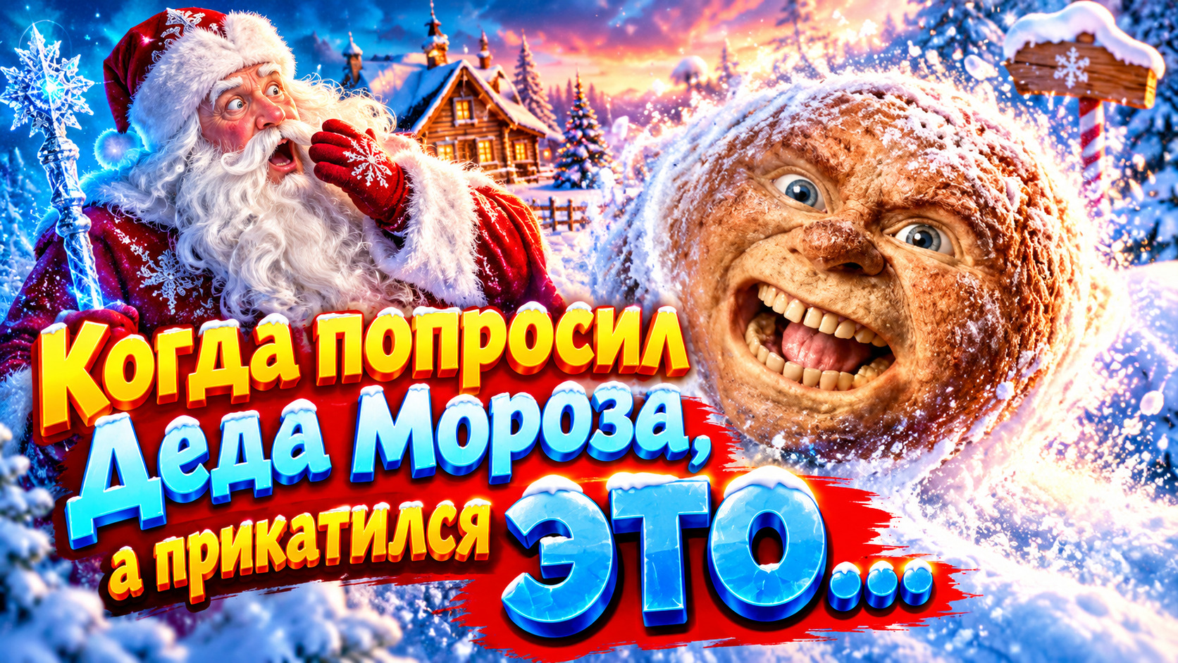 Когда попросил Деда Мороза, а прикатился ЭТО…