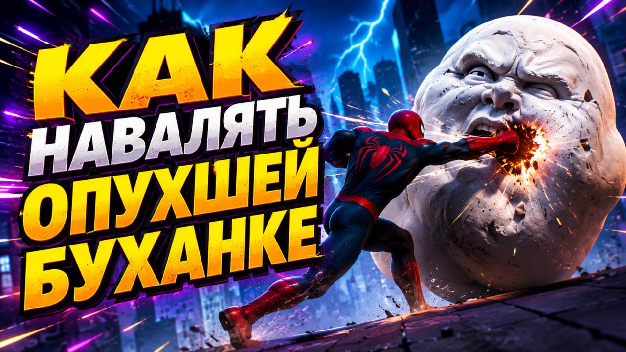 Как навалять опухшей буханке