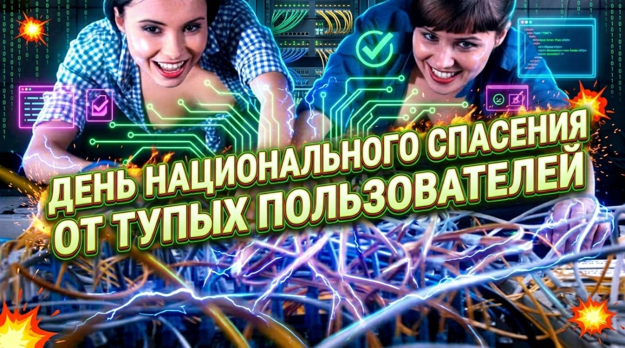 День национального спасения от тупых пользователей