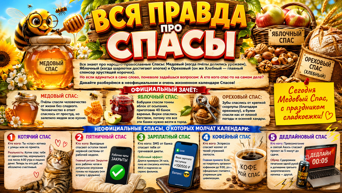 Вся правда про Спасы